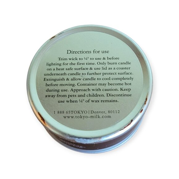 TokyoMilk Cherry Bomb No 05 Candle Tin - Picture 5 of 5